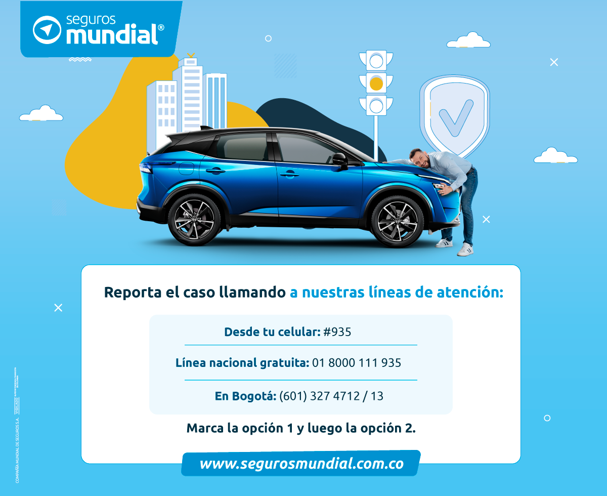  Comunicaciones reporte siniestro por Hurto vía líneas de atención SM- Rodando Contigo 