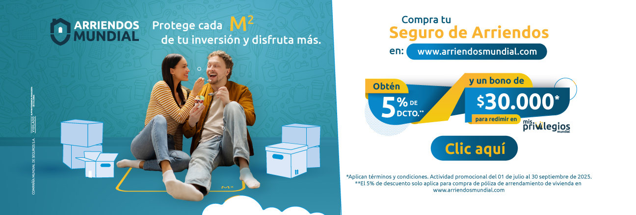 Arriendos julio a septiembre 