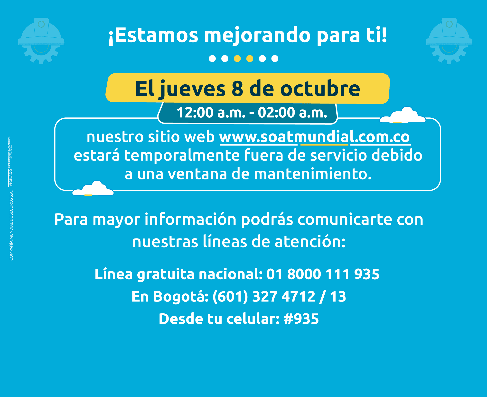 Banner jueves 8 de octubre